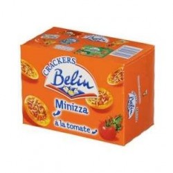 8 Paquets de Crackers Minizza à la Tomate Belin 8 x 85 G