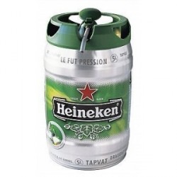 Bière Heineken 5% Mini Fût Avec Pression 5 Litres