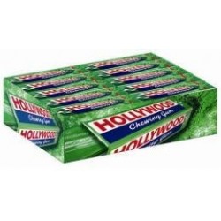 20 Paquets de Chewing-gum Hollywood Chlorophylle