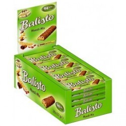 20 Barres Chocolatées Balisto Muesli Mix 20 x 37 G