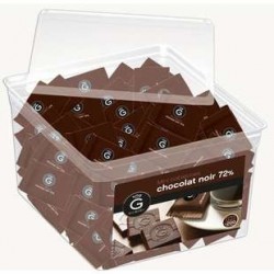 200 Mini Tablettes Chocolat Noir Fêves de Cacao Gilbert
