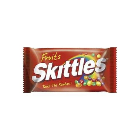 36 Paquets de Skittles Goût fruits 55 G