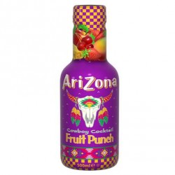 06 Bouteilles d'Arizona Fruit Punch 6 x 50 CL