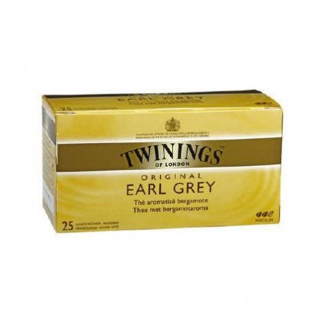 25 Sachets de Thé Earl Grey Twinings