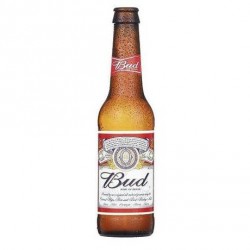 24 Bouteilles de Bière Blonde Bud 5° 24 x 33 CL