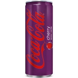 24 Canettes de Coca Cola Cherry 24 x 33 CL