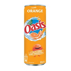 24 Canettes d'Oasis Orange 24 x 33 CL