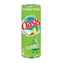 24 Canettes d'Oasis Pomme Poire 24 x 33 CL