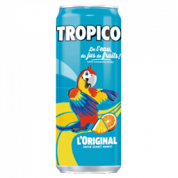 24 Canettes de Tropico Exotique L'Original 24 x 33 CL