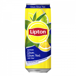 24 Canettes de Lipton Ice Tea Citron Vert 24 x 33 CL