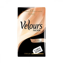 12 Paquets de Café Moulu Velours Noir Carte Noire 12 x 250 G