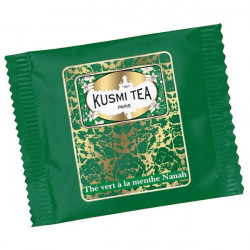 25 Sachets de Thé Vert à la Menthe Nanah Kusmi Tea