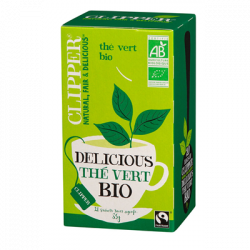 20 Sachets de Thé Vert Bio Délicious Clipper