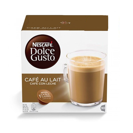 30 Dosettes de Café au Lait Dolce Gusto Nescafé
