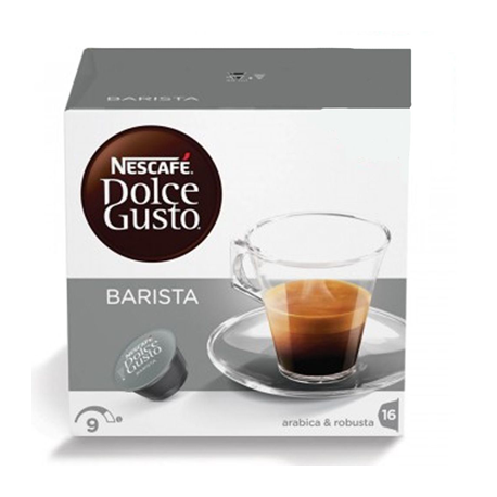 16 Dosettes de Café Espresso Barista Dolce Gusto Nescafé