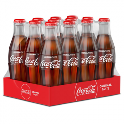 24 Bouteilles de Coca-Cola en Verre 24 x 25 CL