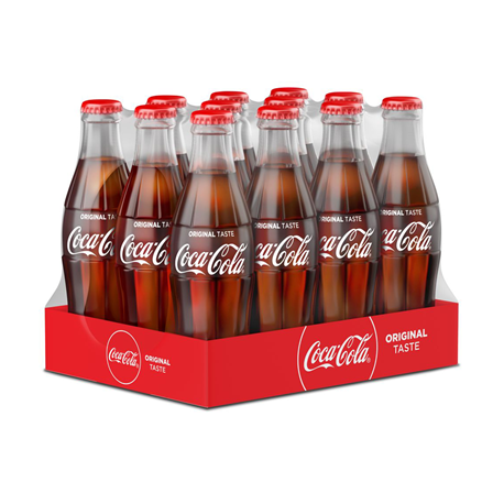12 Bouteilles de Coca-Cola en Verre 12 x 25 CL - Grossiste boissons,  fournisseur de boissons, boissons en gros avec ClicMarket