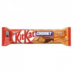 24 Barres Chocolatées Kit Kat Chunky Peanut Butter 24 x 40 G